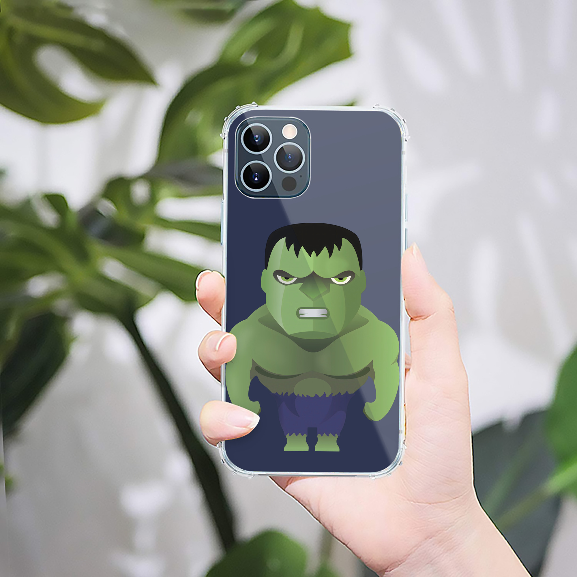 （画像用） アベンジャーズ The Avengers 【iPhone 12シリーズ対応】透明スマホケース（クリアソフトケース）